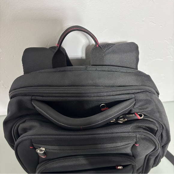 Samsonite Luggage Backpack Laptop TSA Friendly Carry On Black Tablet Pockets - Picture 3 of 16